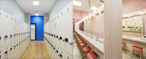 ロッカールーム・パウダールーム